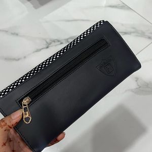 Elegant Black &amp; White Wallet