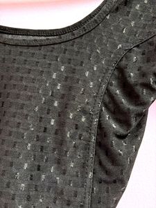 Black Readymade Saree Blouse