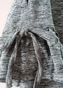 Grey Colour Crop Top