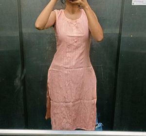 Pink Asthetic Kurta
