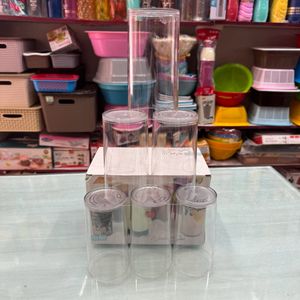 Plastic Glass Set (6 Pcs)