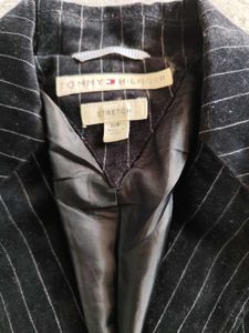 Tommy Hilfiger Striped Velvet Blazer
