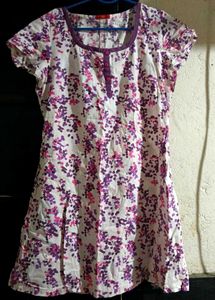 Floral Print Mini Dress