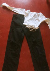 Combo Jeans And Top ( Read Description)