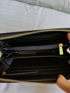 Enrico coveri Italian Brand Black Leather Wallet