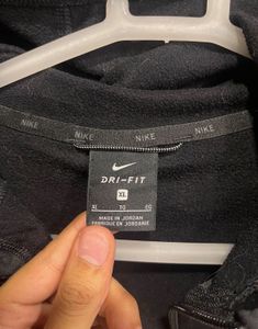 Imported Nike Zip-Up Hooded Jacket (Unisex)