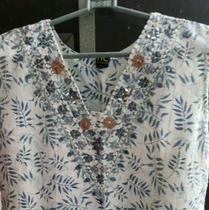 Floral Embroidered Top