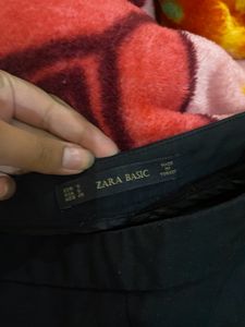 zara slim fit trousers