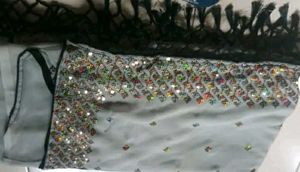 DESIGNER SAREE WITH BLOUSE PIECE (TOTALLY NEW)