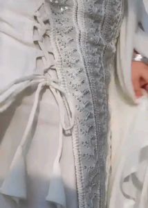 Cream/White Indian Dress