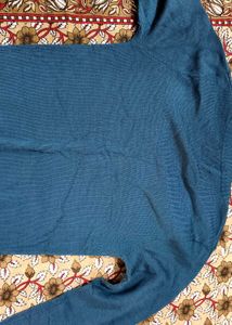 Blue Knit Sweater