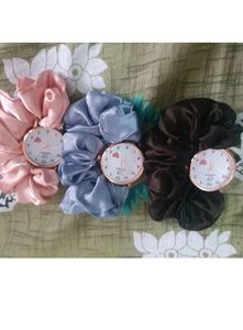 Girl Beautiful Scrunchies Belt Watches