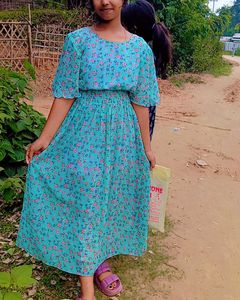 Floral Print Maxi Dress