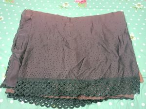 Saree Black And Brown