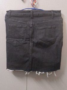Charcoal skort