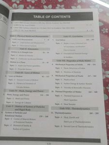 CBSE Class 11 Physics Question Bank