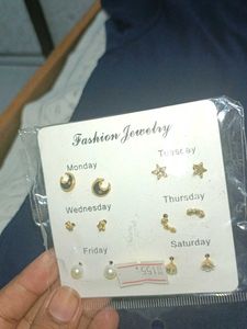 Earring Set - Days of the Week