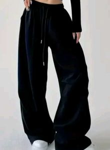 Black Baggy Trousers