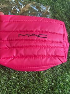MAC Pink Puffy Pouch