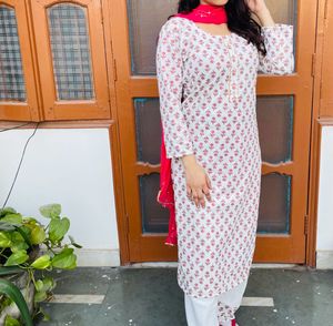 Winter white suit set 💖