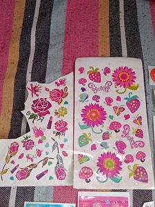 Nail Stickers &amp; Art Glitter With Jio Sim &amp; Sticker