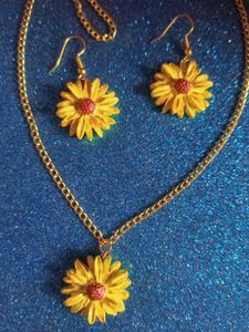 Sunflower Jewelry Set