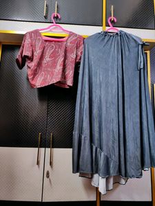 Long Skirt And Top set