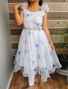 Floral Organza Party Dress