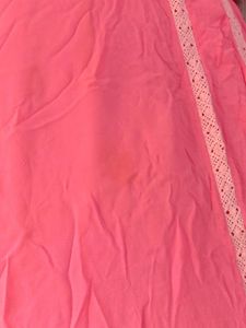 Carrot Colour Elegant Dress
