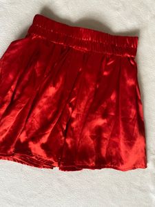 Red Mini Skirt