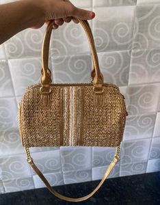Branded Handbad With Sling