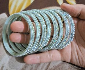Bangles with Stone Detail
