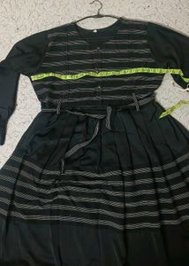 Black Abaya With Duppata