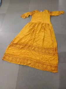 Elegant Yellow Kurti