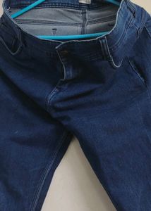 Dark Blue Denim Jeans