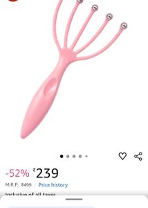 Handheld Scalp Massager