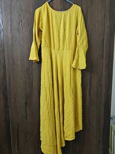 Elegant Mustard Yellow Kurta