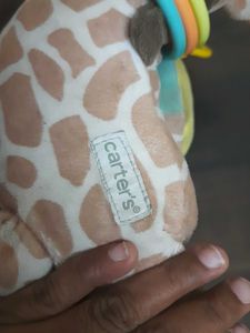 Carter&#39;s Giraffe Plush Activity Toy Stuffed Plus