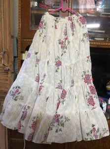 Floral Ethnic Skirt For Navratri/ Dandiya Nights