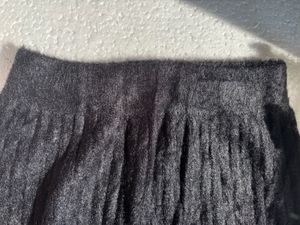 Fur black korean Skirt (Free shipping)