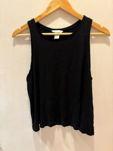 H&M Beautiful Black Tank Top