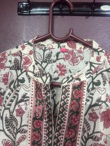 Floral Print Kurta Set