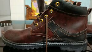 Giorgio Armani High Quality Ankle Leather Shoes