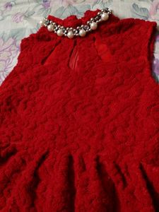 Red Flared One Piece ❤️