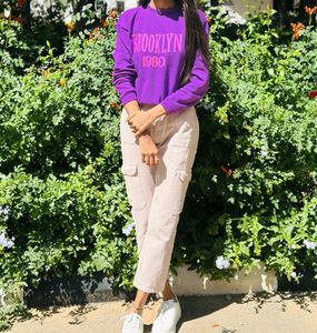 Purple Brooklyn 1980 Sweatshirt