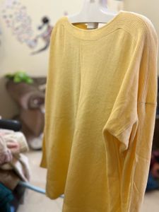 Yellow Long Sleeve Top