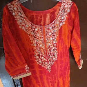 Ethnic Embroidered Kurta