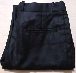 Men Regular Fit Cotton Pant (Black, 30)