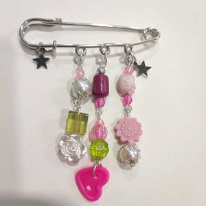 Pink Bag Pin Charm 🍥🌺🌷