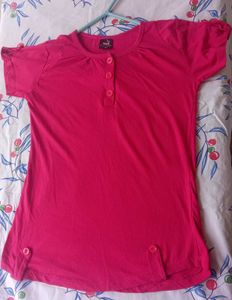 Pink Casual Top